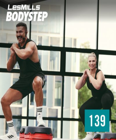 Hot Sale 2025 Q2 LesMills BODY STEP 139 New Release DVD,CD&Notes Hot Sale 2025 Q2 LesMills BODY STEP 139 New Release DVD,CD&Notes