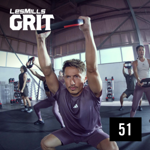 Availabl LesMills GRIT CARDIO 51 Complete Video, Music And Notes