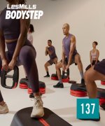 Hot Sale 2024 Q4 LesMills BODY STEP 137 New Release DVD,CD&Notes