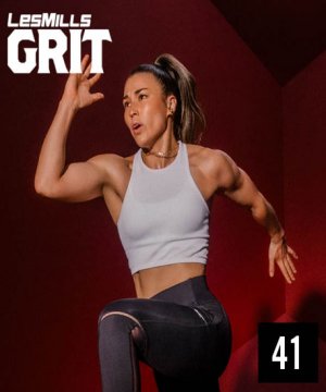 Hot Sale 2022 Q3 Les Mills GRIT ATHLETIC 41 New DVD, CD,Notes