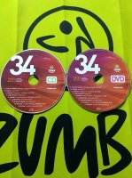 South American dance courses ZUMBA 34 HD DVD+CD