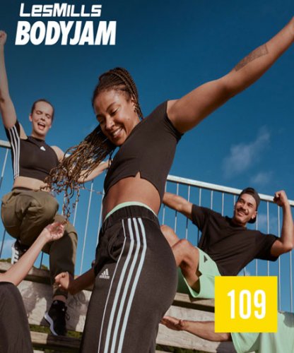 Hot Sale Les Mills BODY JAM 109 Complete Video, Music and Notes