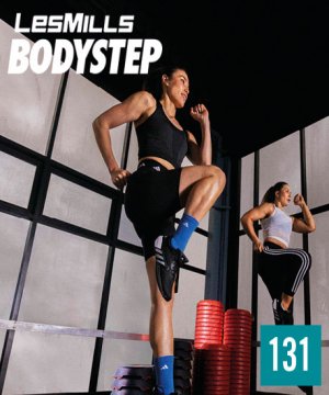 Hot Sale 2023 Q2 LesMills BODY STEP 131 New Release DVD,CD&Notes