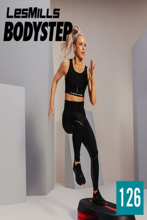 Hot Sale 2022 Q1 LesMills BODY STEP 126 New Release DVD,CD&Notes