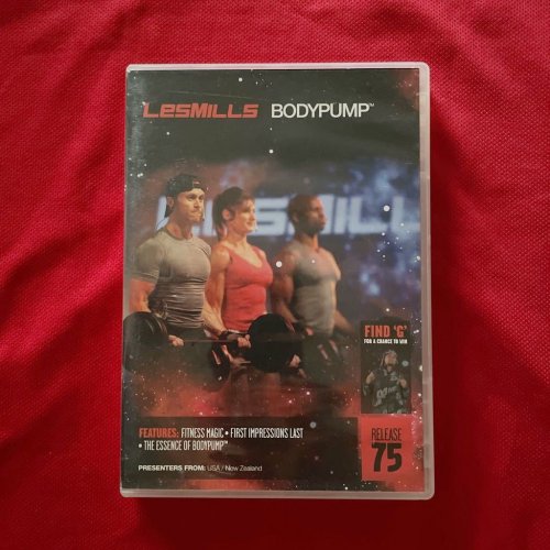 Body Pump 75 Releases BODYPUMP75 CD DVD Instructor Notes