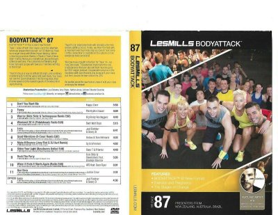 BODY ATTACK 87 Releases BODYATTACK87 DVD CD Instructor Notes