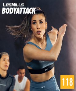 Hot Sale LesMills BODY ATTACK 118 Releases DVD CD Notes