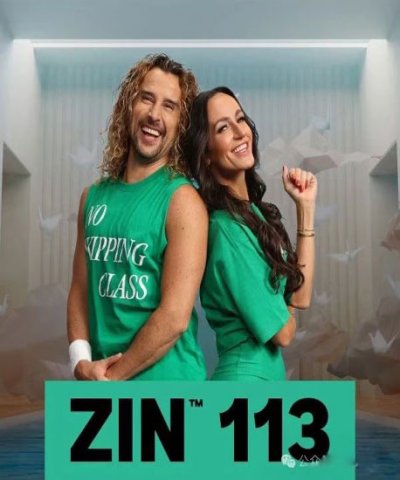 [Hot Sale]2024 New dance courses ZIN ZUMBA 113 HD DVD+CD