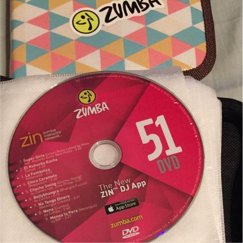 [Hot Sale]2018 New dance courses ZIN ZUMBA 51 HD DVD+CD