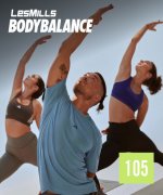 Hot Sale LesMills BODY BALANCE 105 BODY FLOW 105 DVD,CD & Notes