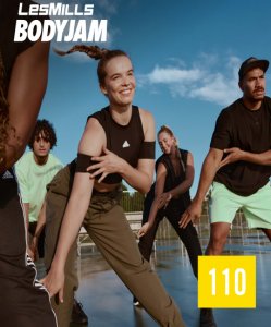 Hot Sale Les Mills BODY JAM 110 Complete Video, Music and Notes