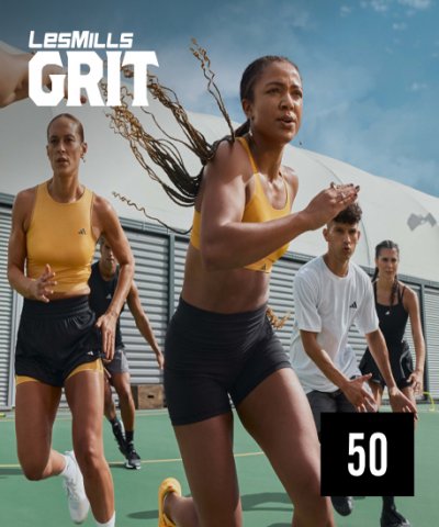 Hot Sale LesMills GRIT CARDIO 50 Complete Video, Music And Notes