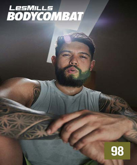 Hot Sale LesMills BODY COMBAT 98 Complete Video, Music and Notes - Click Image to Close